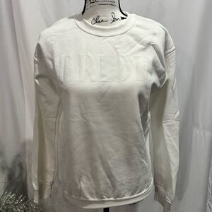 White Bride Sweatshirt